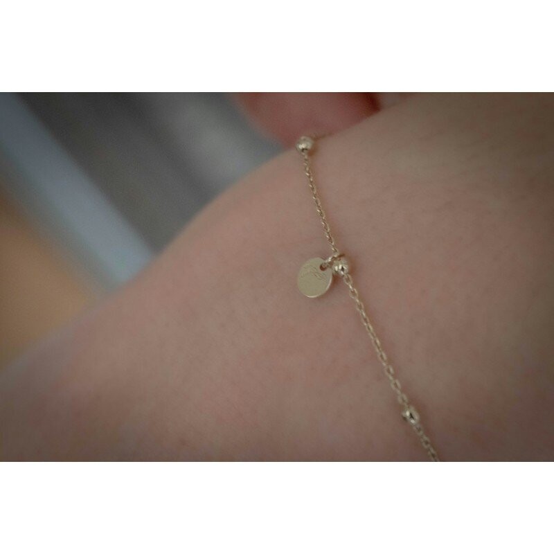 Bracelet "Eugénie" doré - PENELOPE LEPREVOST