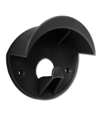 Porte-bride, plastique noir Porte-bride, plastique noir