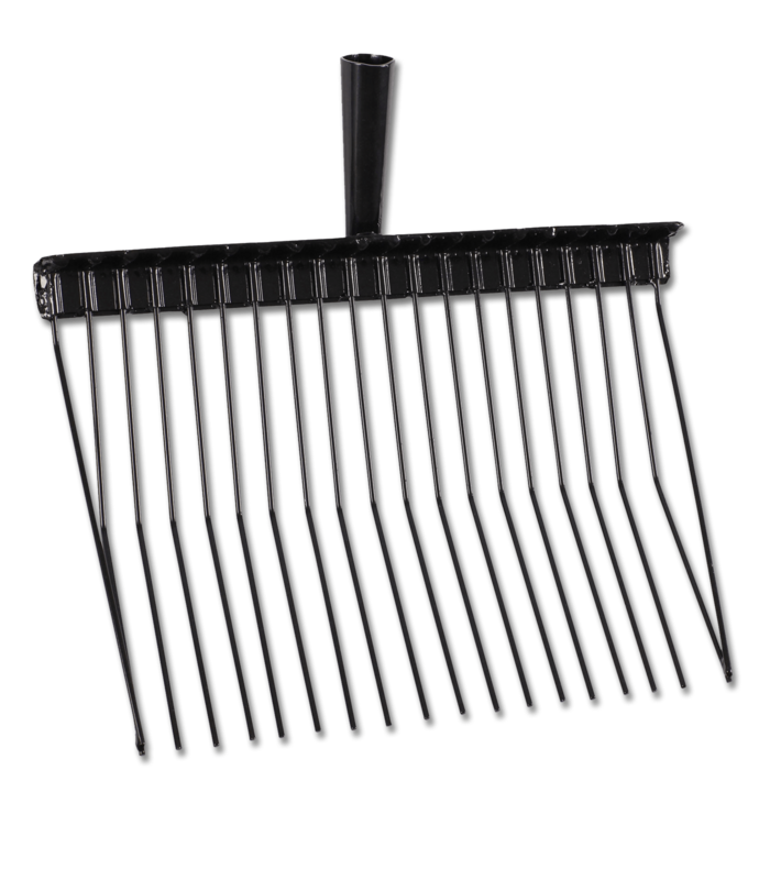 Fourche à copeaux métal noir