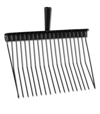 Fourche à copeaux métal noir