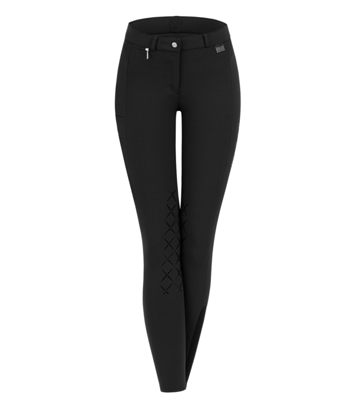 Pantalon" Micro Genoux Gripp" noir ou blanc - Waldhausen