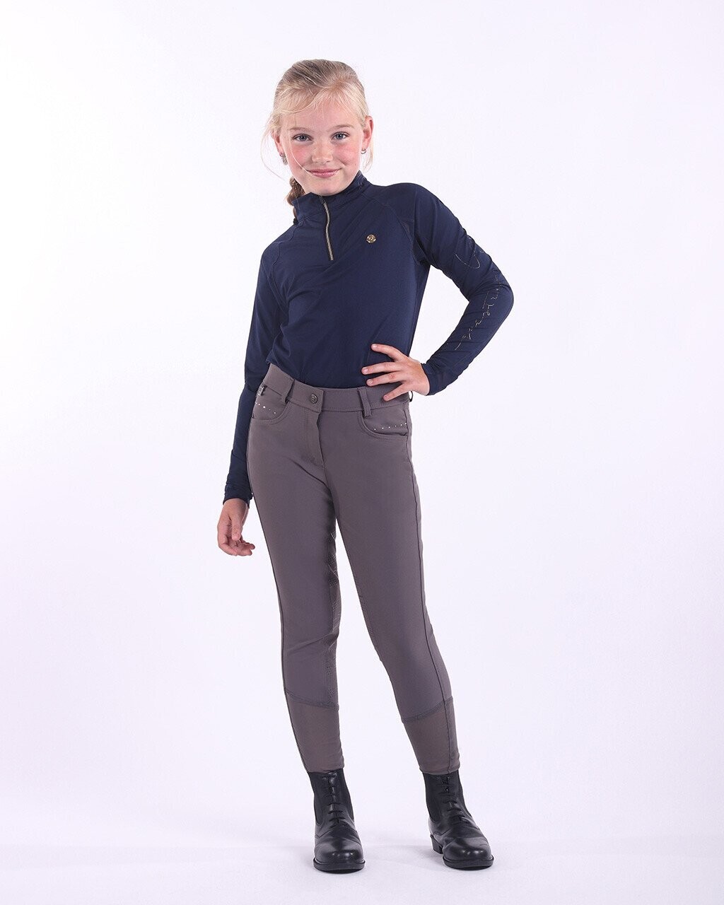 Pantalon "Yasmin"  junior Gris acier