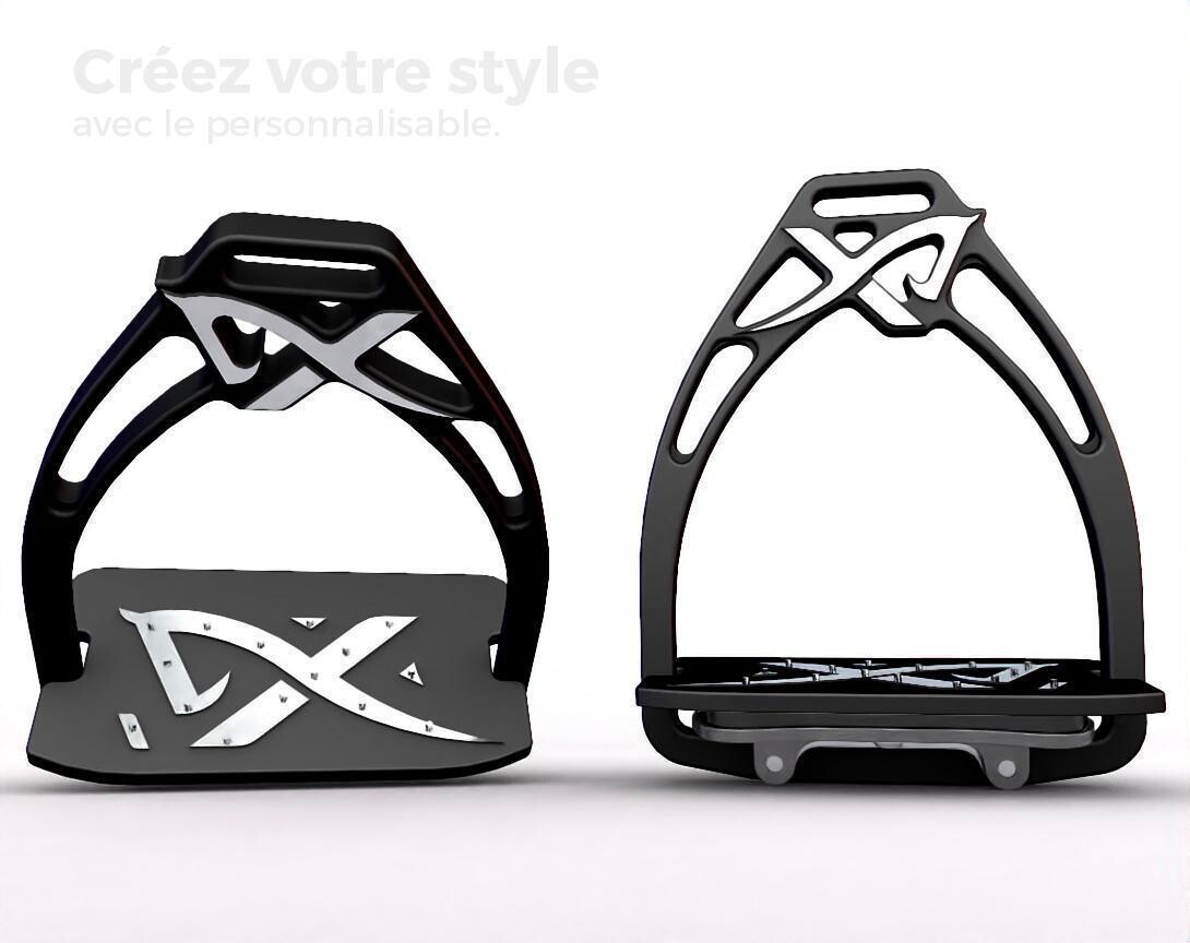 Etriers classique Exalte noir