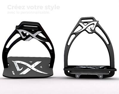 Etriers classique Exalte noir