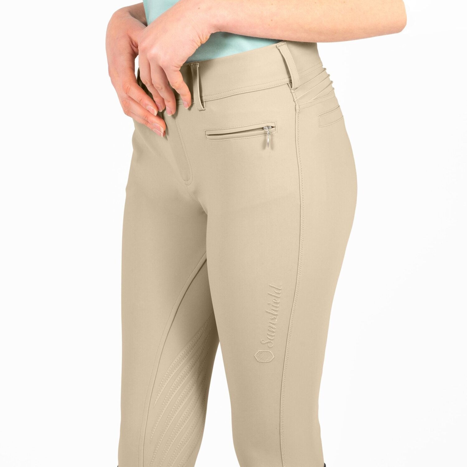 Pantalon Chloé  Crème ou Blanc - Genoux grip - SAMSHIELD