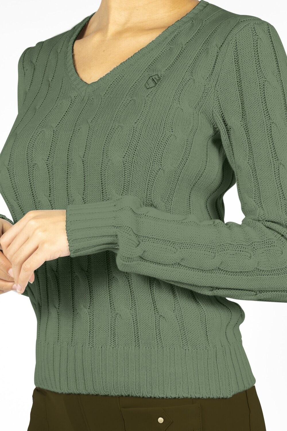 Pull coton Lisa Agave S - SAMSHIELD