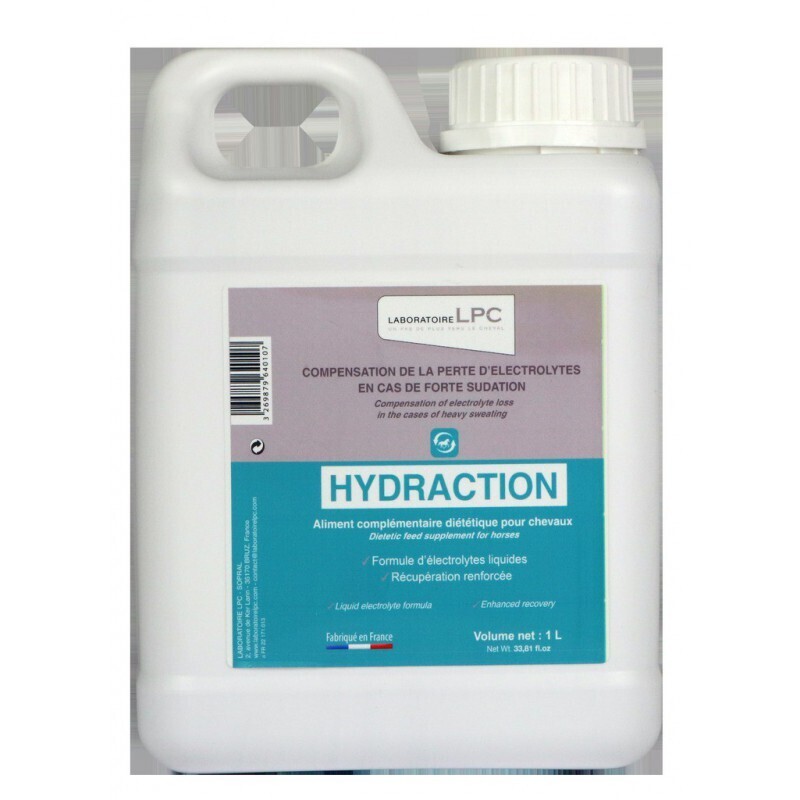 Bidon hydraction "électrolyte" 1 Litre - LPC LABORATOIRE