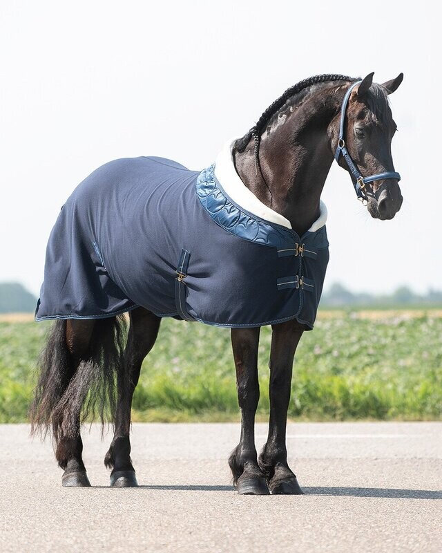 Couverture polaire Lily  marine - QHP