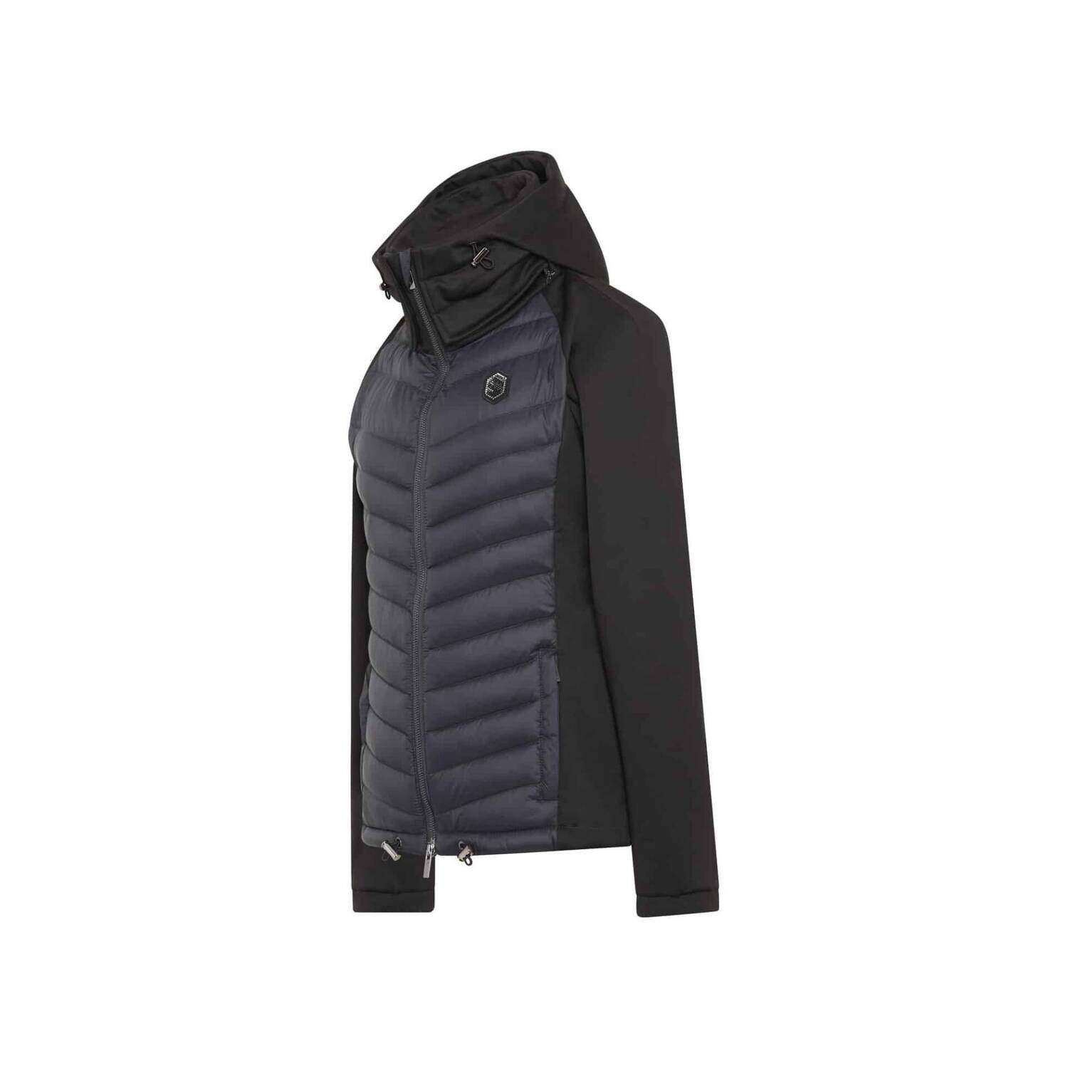 Softshell Lena  Bi matière noir - SAMSHIELD