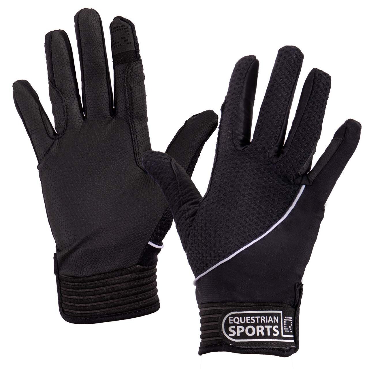Gants été Mesh noir - QHP