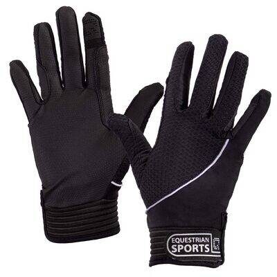 Gants été Mesh noir - QHP