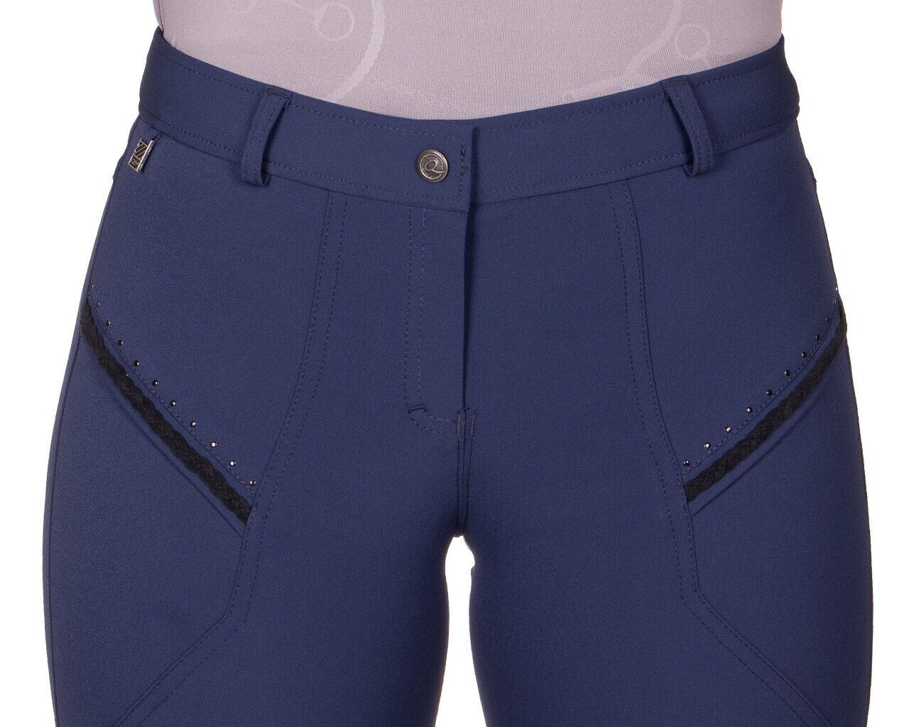 Pantalon Jace Genoux grip Marine - QHP