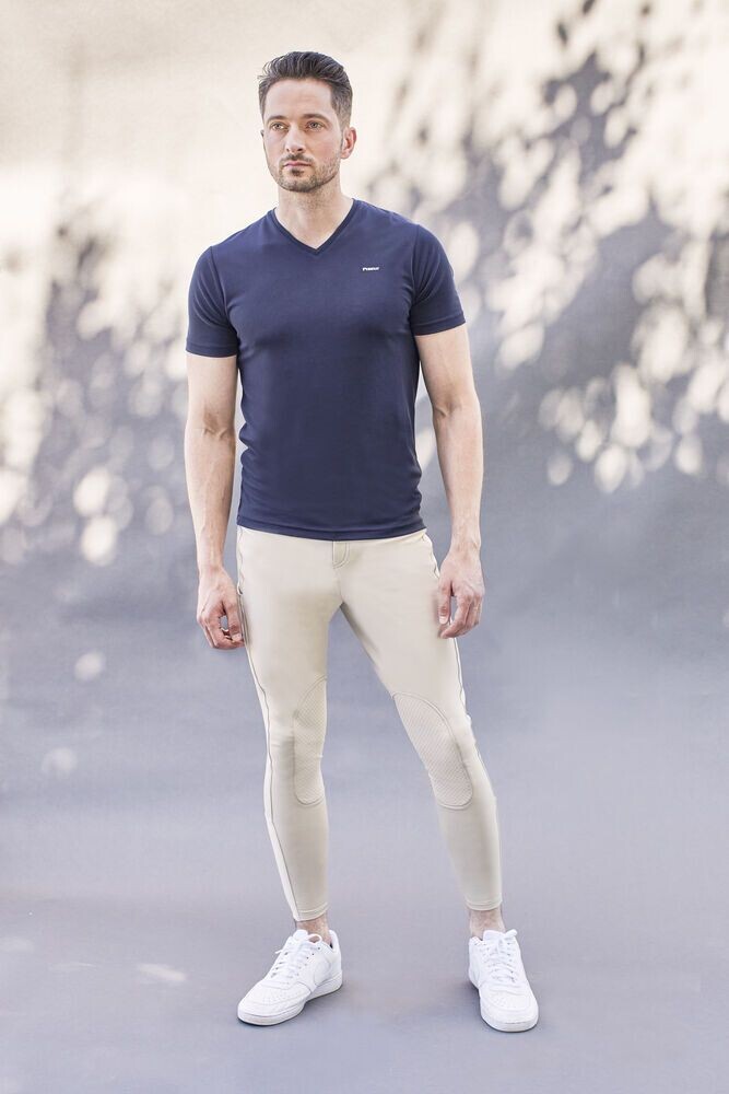 Tee shirt Quando marine homme - PIKEUR