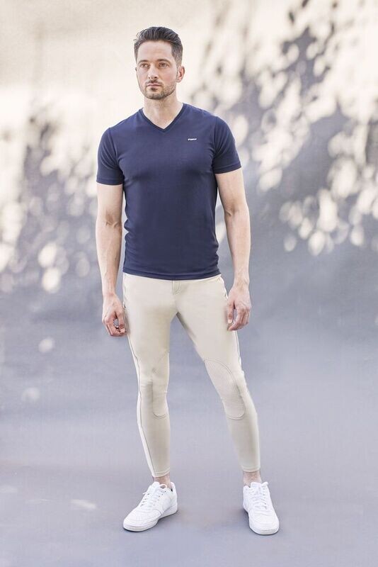 Tee shirt Quando marine homme - PIKEUR
