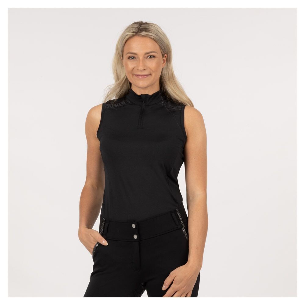 Tee shirt  sans manche "Cocco" noir