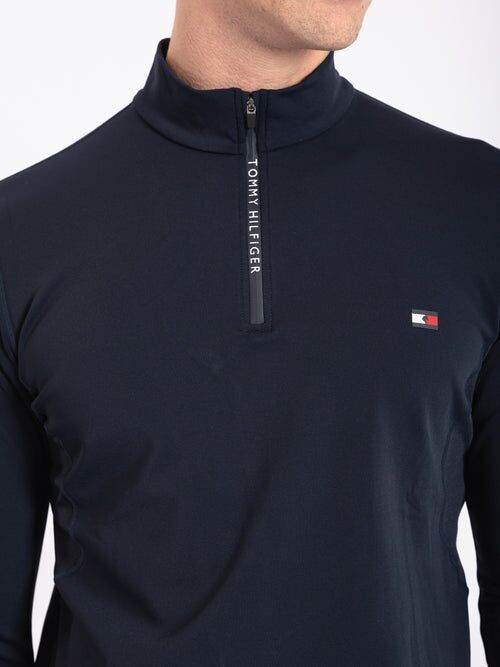 Chemise thermique zip marine Homme TOMMY HILFIGER