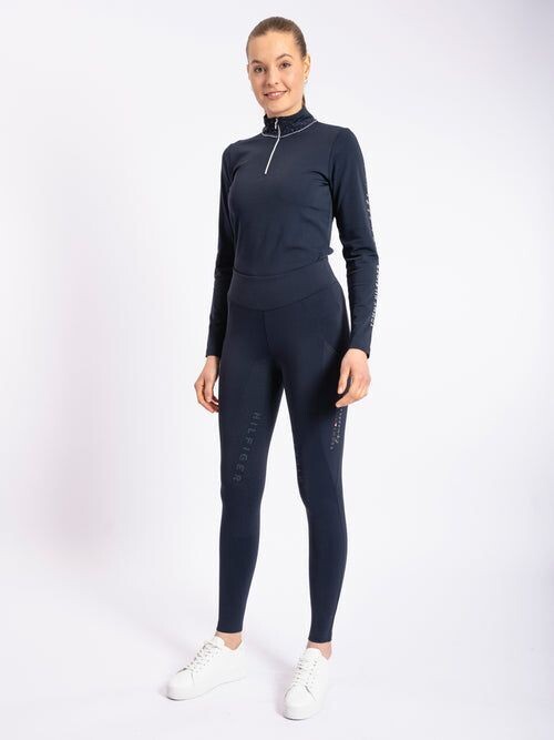 Legging Monaco hiver full grip Marine L - TOMMY HILFIGER Legging Monaco hiver full grip Marine L - TOMMY HILFIGER