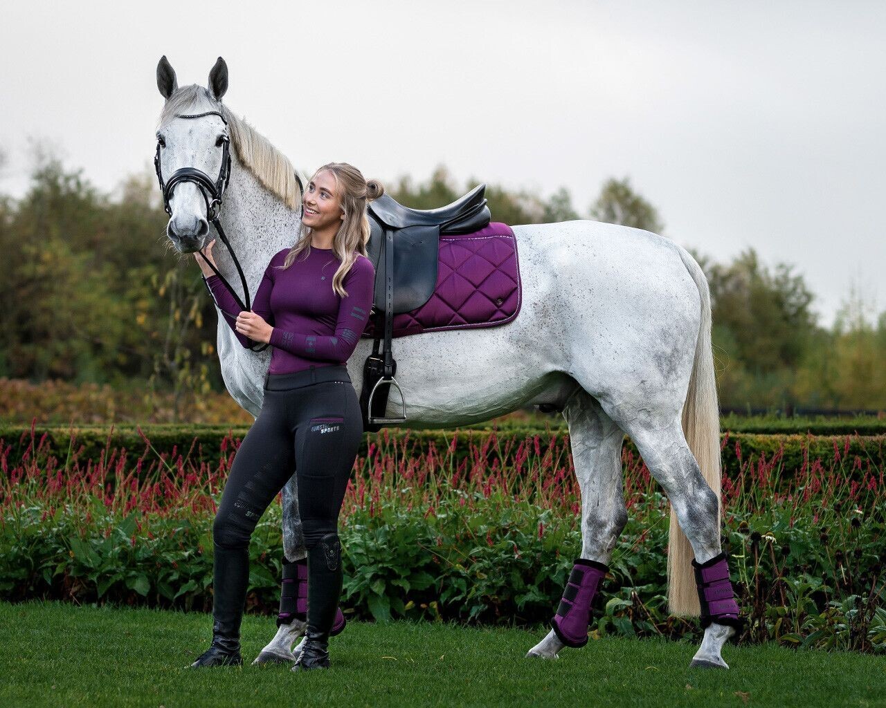 Legging World Tour Full grip noir - QHP