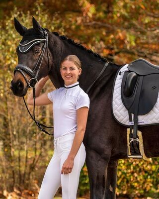 Polo de concours Kae Blanc QHP