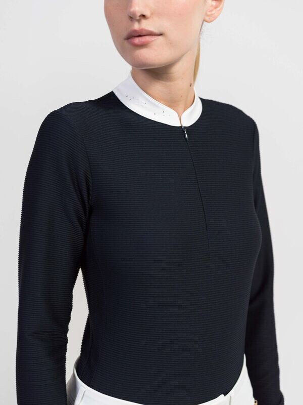 Polo de concours Louisella marine - SAMSHIELD