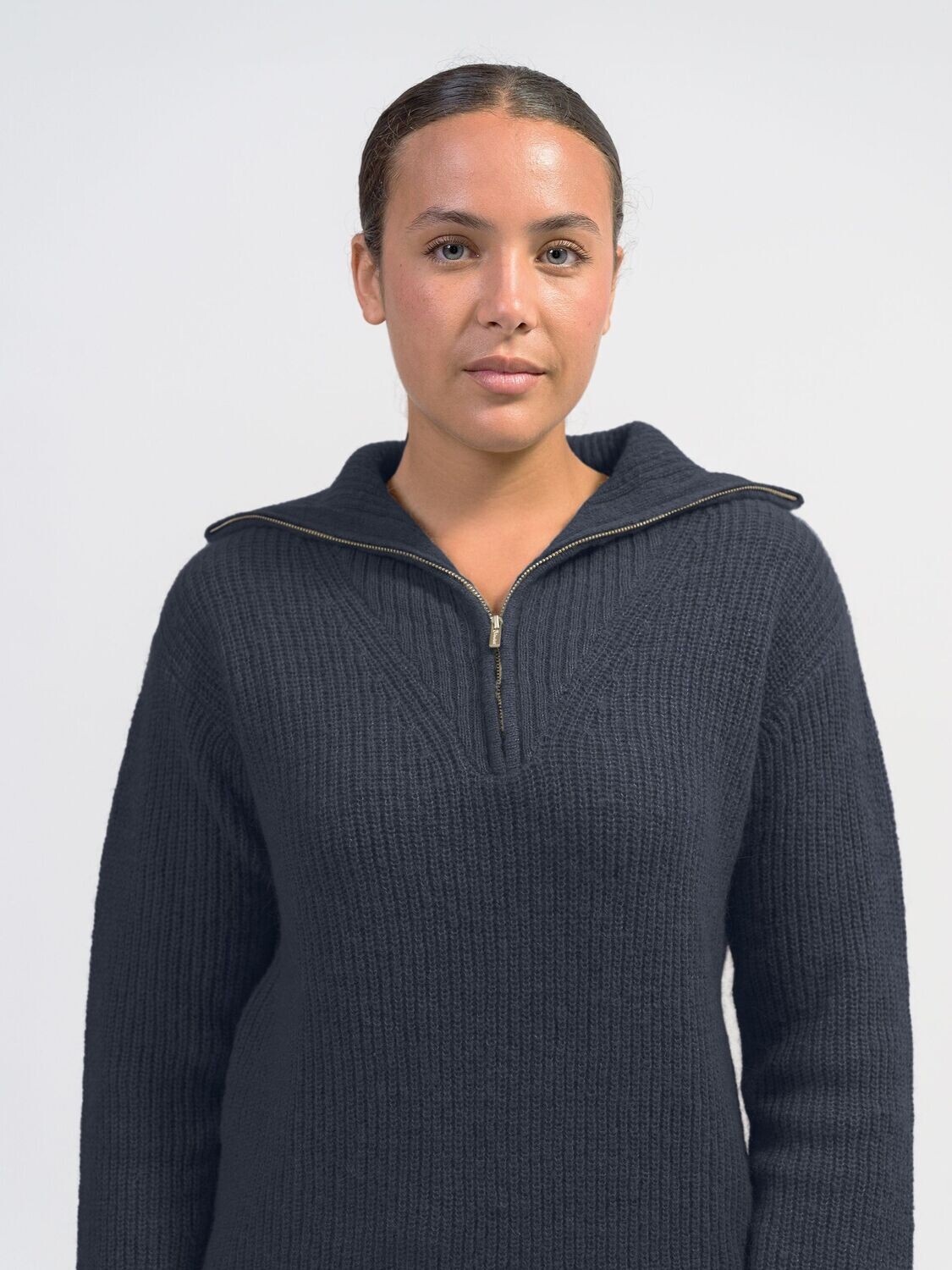 Pullover Cezanne Marine/Campagne L - SAMSHIELD