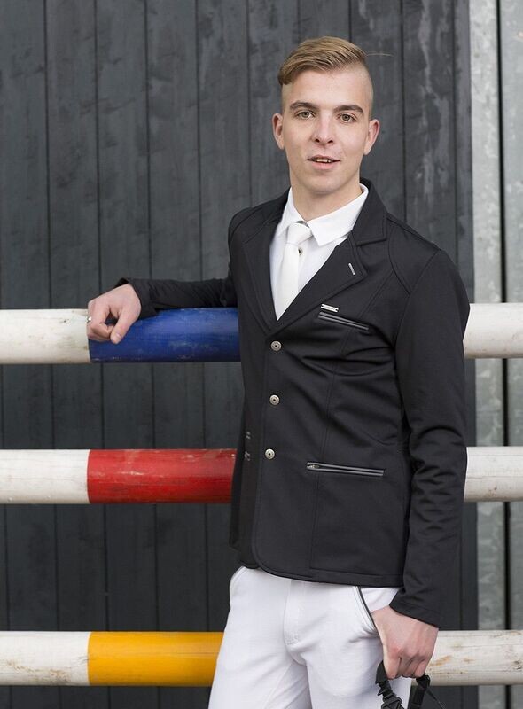 Veste de concours noir Perry - QHP