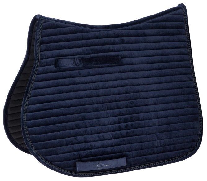 Tapis de selle - COVALLIERO, Taille: Poney, Couleur: Marine
