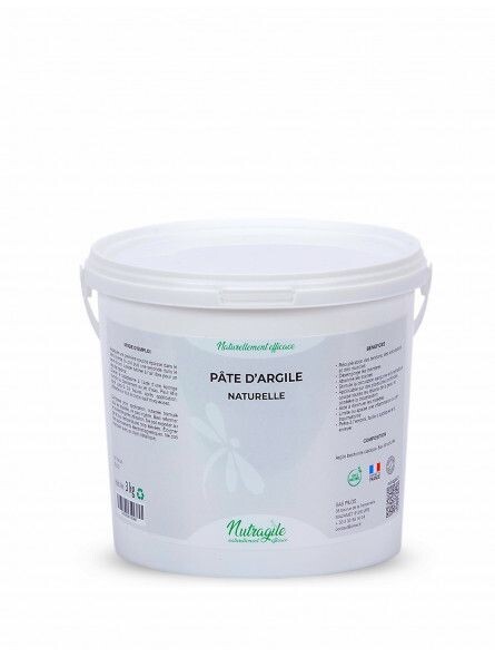 Pâte Argile naturelle 3 kg - NUTRAGILE