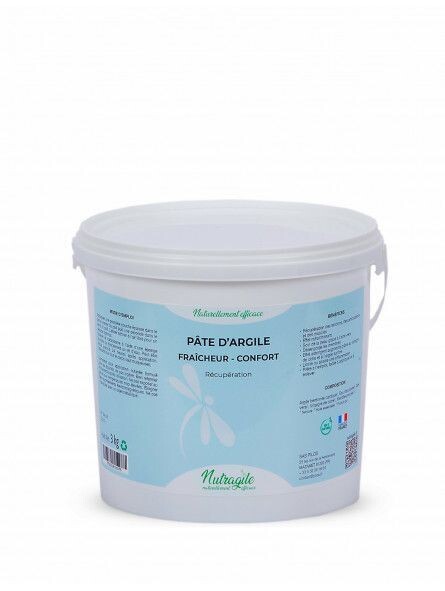 Pâte Argile fraicheur et confort 1.5KG - NUTRAGILE