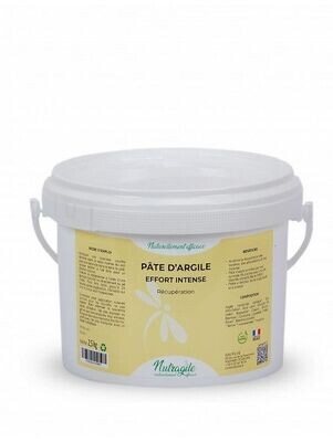 Pâte Argile effort intense 2.5KG - NUTRAGILE