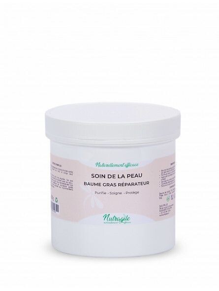 Baume gras réparateur soin de la peau 200gr - NUTRAGILE