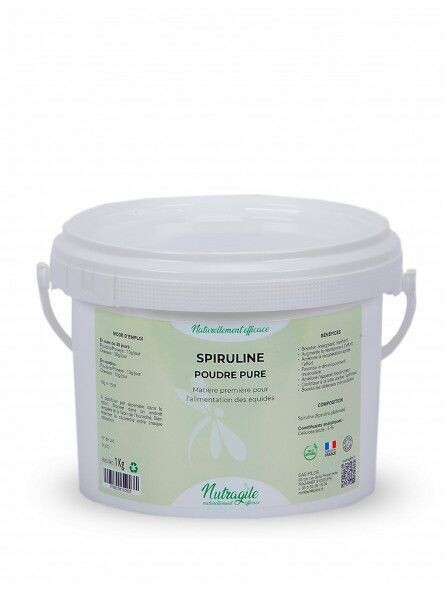 Spiruline 1kg - NUTRAGILE