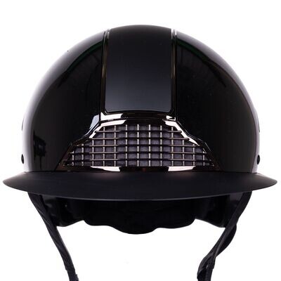 Casque Miami noir visière polo - QHP