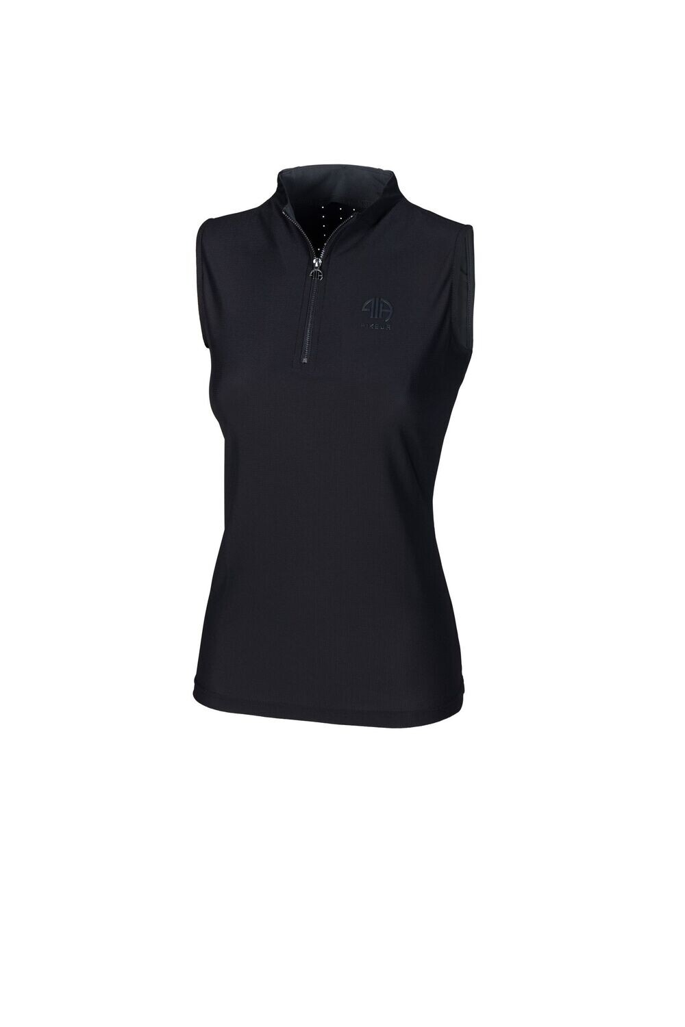 Polo sans manche noir - PIKEUR