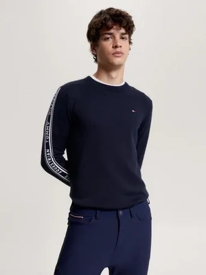 Sweat Jacquard Seattle Homme marine - Tommy Hilfiger