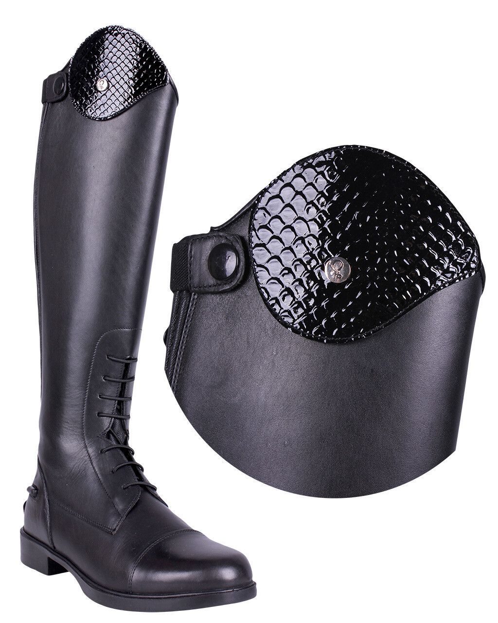 Top croco pour bottes Romy - QHP