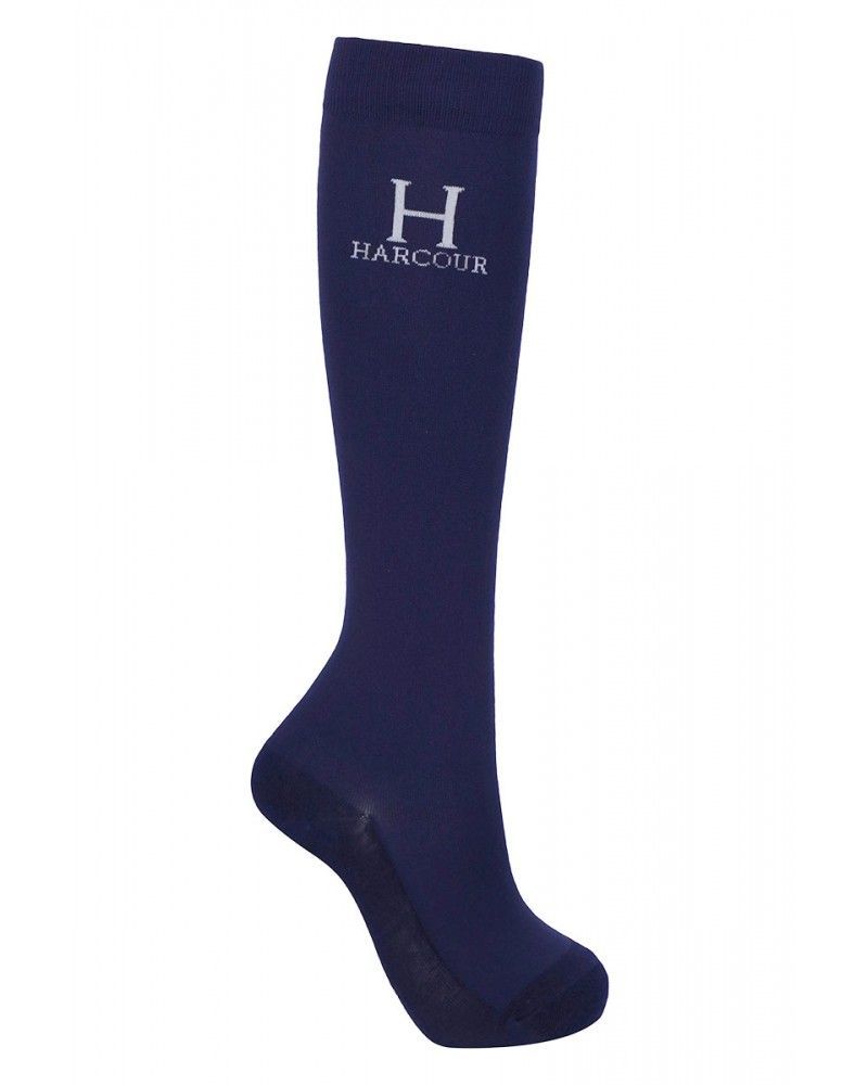 Chaussettes Rider - HARCOUR, Modèle: Marine 35/39