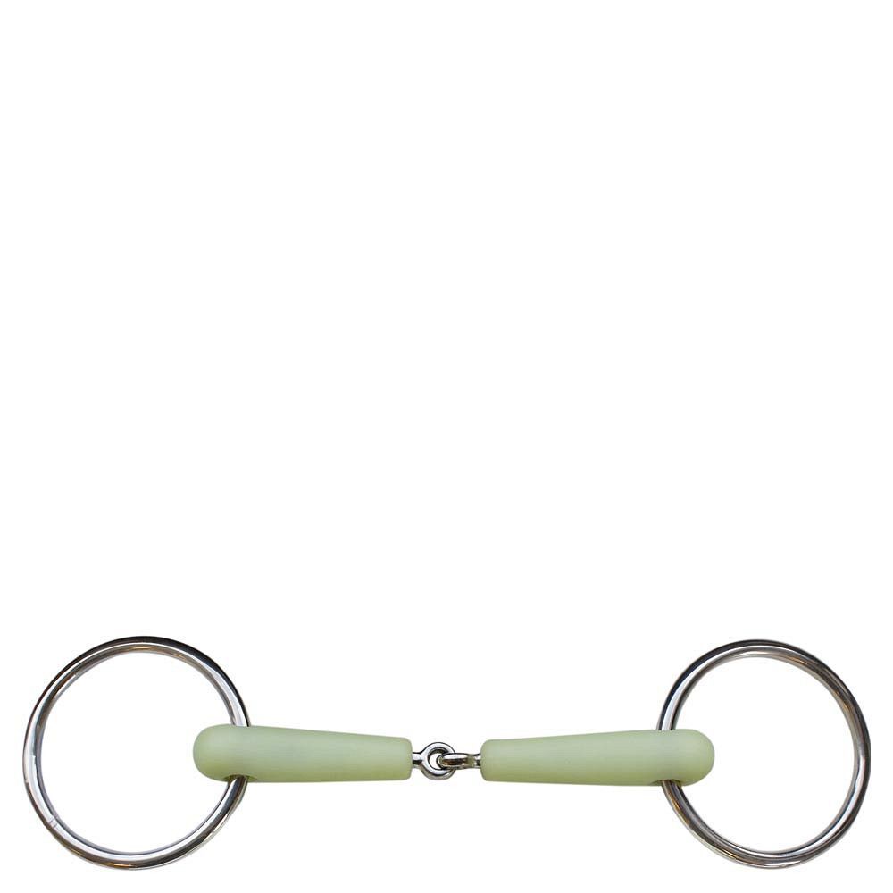 Mors à anneaux simple brisure Apple Mouth 18 mm - BR