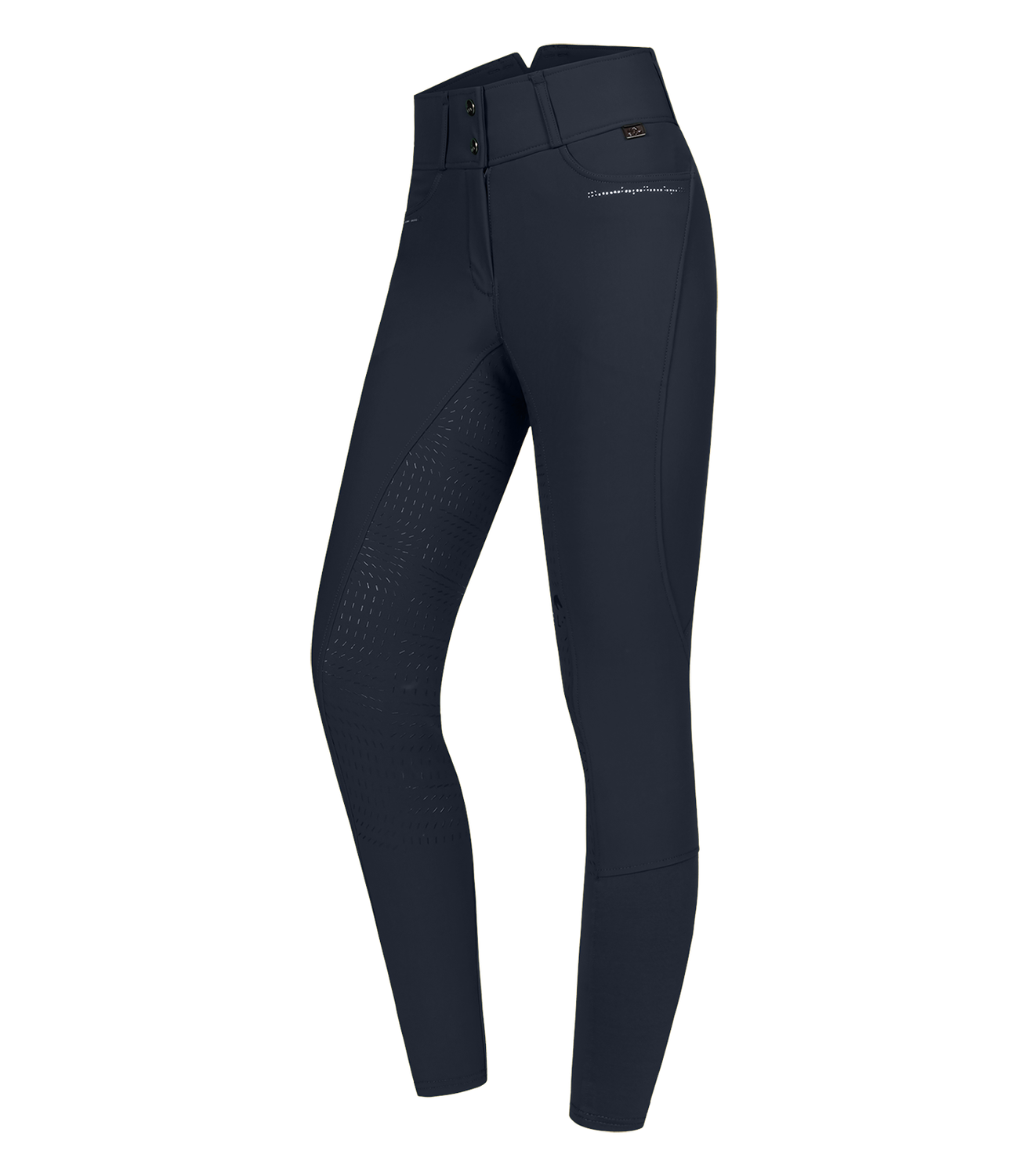 Pantalon Matilda Glam marine taille haute - Waldhausen