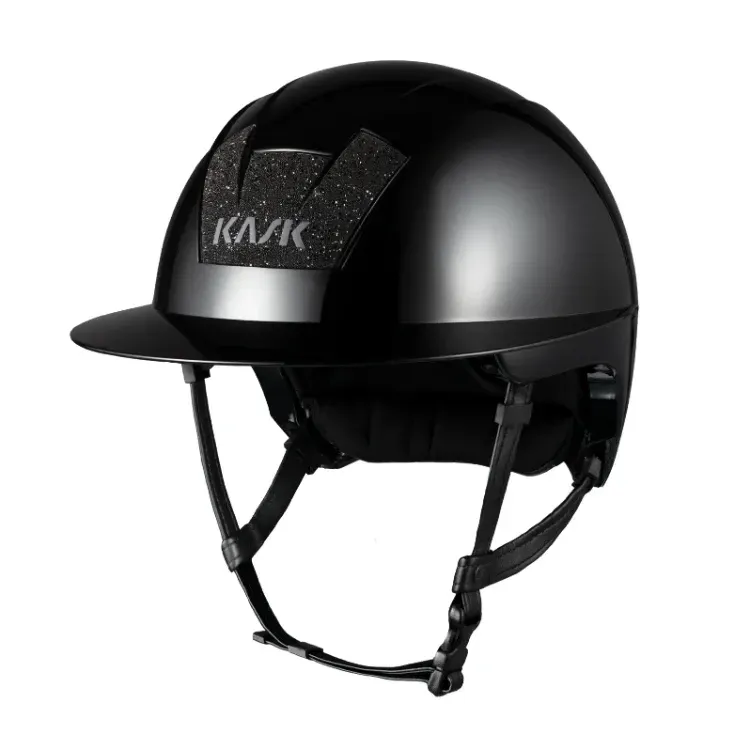 Casque kooki Lady Shine Crystal noir - KASK