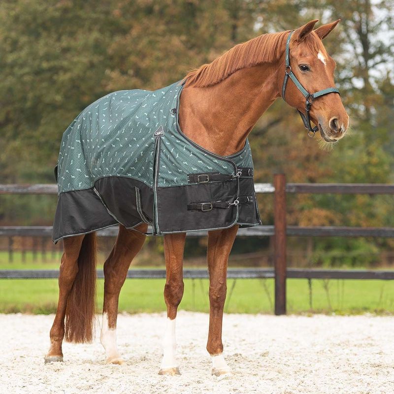Couverture 1200D Turnout collection Emerald 150gr - QHP