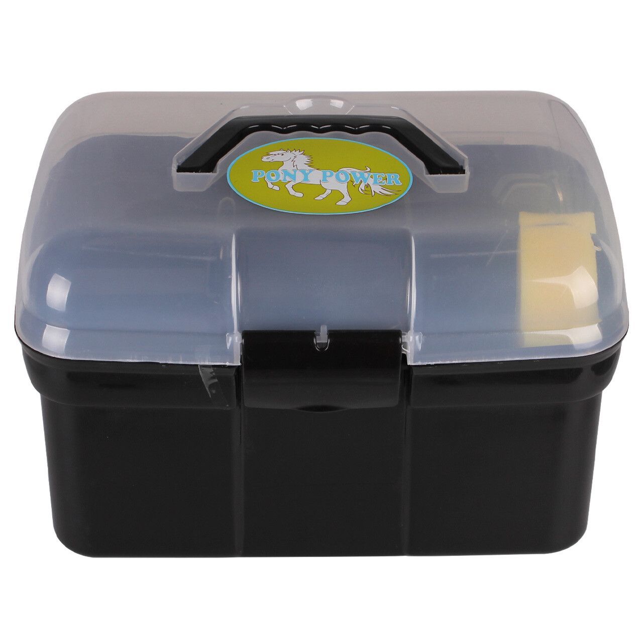 Boite de pansage Pony Power - QHP, Couleur: Noir