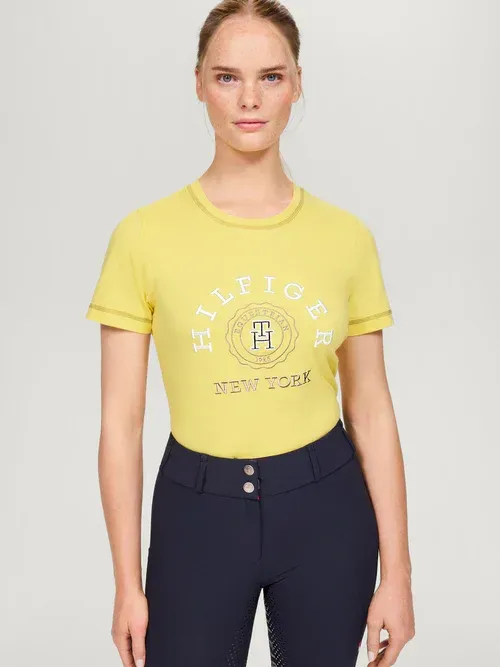 T-shirt newport graphic citron - TOMMY HILFIGER T-shirt newport graphic citron - TOMMY HILFIGER