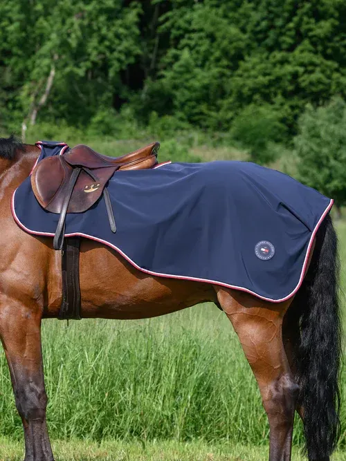 Couvre reins Marine  - TOMMY HILFIGER
