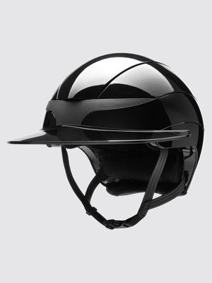 Casque Xanto Lucido Noir Grande visière - EQUILINE