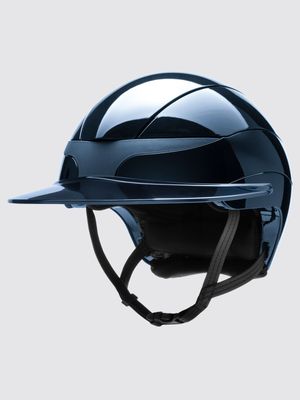 Casque Xanto Lucido Navy grande visière - EQUILINE