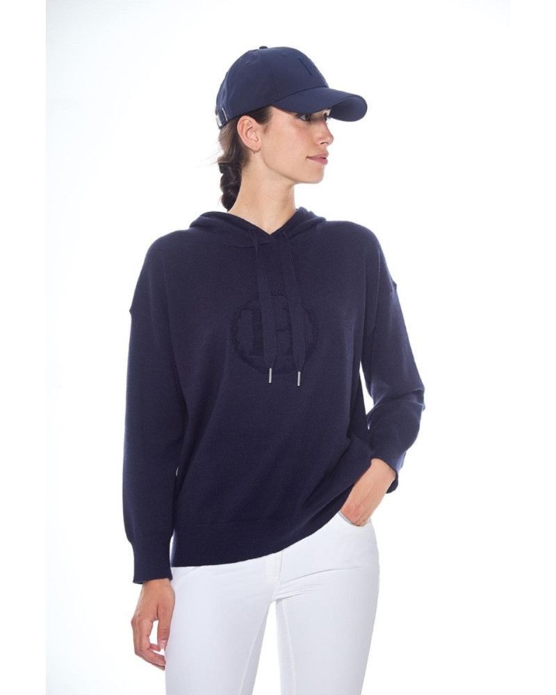 Sweat Santa - HARCOUR, Taille: S, Couleur: Marine