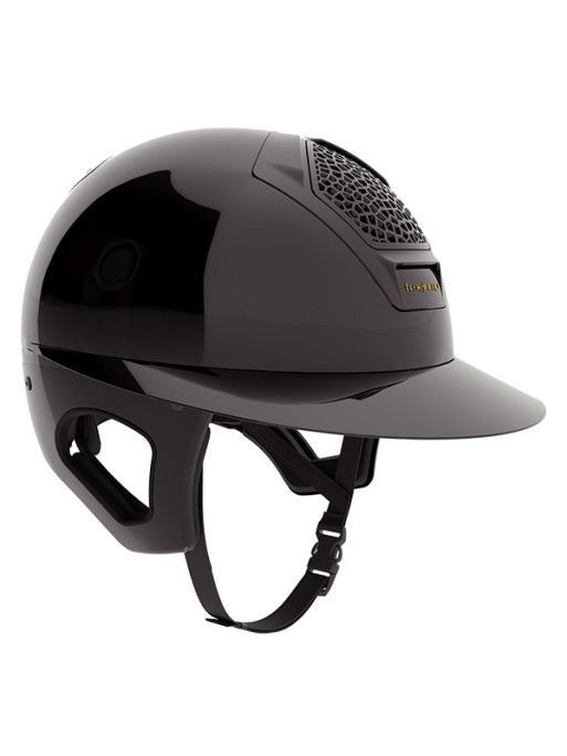 Casque Voronoi Protection temporale - Freejump, Modèle: Black Glossy S Grande visière 52/56S
