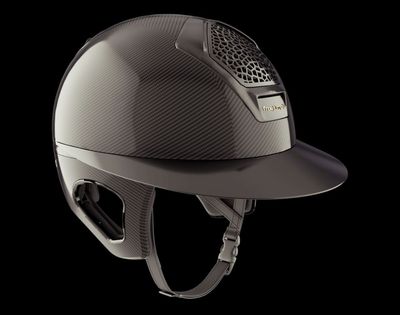 Casque Voronoi carbon protection temporale amovible  - Freejump