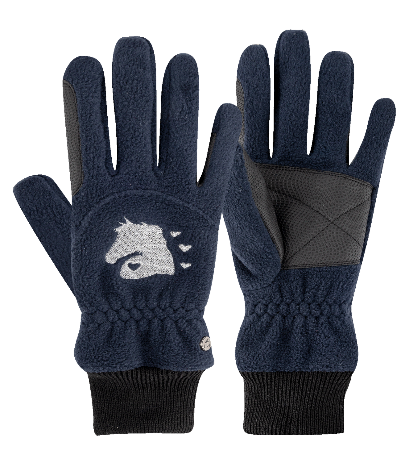 Gants d’équitation en polaire Lucky Giselle 3/5 ans - Waldhausen